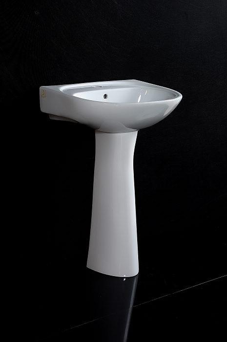 pack sanitario lavabo y pedestal modelo bahia